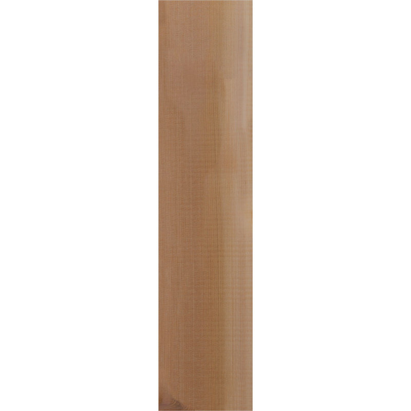Yorkshire Yorktown avec plaque arrière, H 24 po x l 5,5 po x P 12 po, Cèdre rouge, Lisse