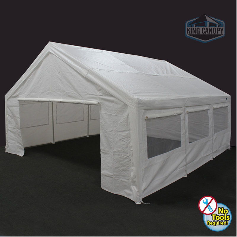 Paroi latérale, H 72 po x l 240 po x P 240 po, Blanc/vert