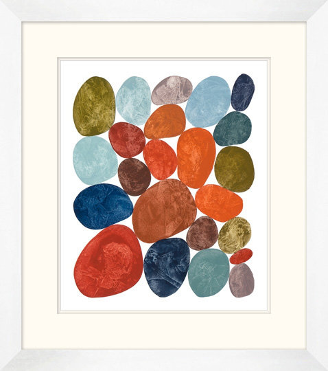 River Rocks 1 Print