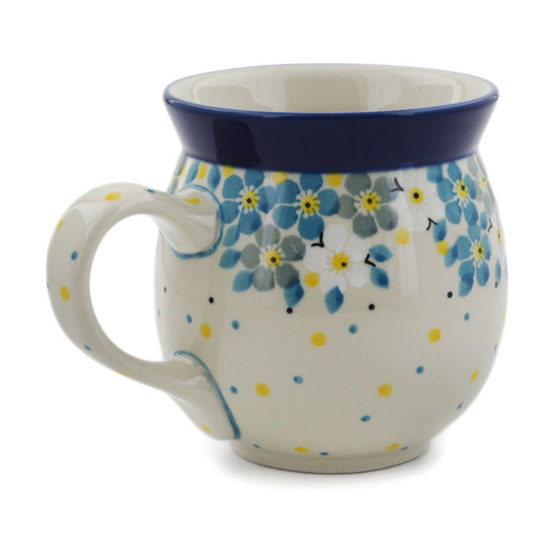 Handmade Stoneware Porcelain Coffee Mug Teacup and Saucer