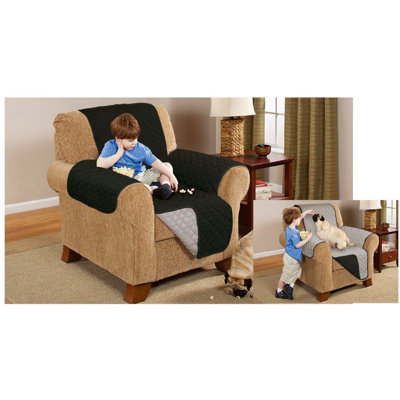 Polyester Box Cushion Sofa Slipcover