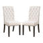 Chaise parsons capitonnée Lorenz-701133526