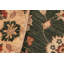 Tapis vert / ivoire en laine noué à la main 8 pi 1 po x 9 pi 8 po Abbigail Southwestern