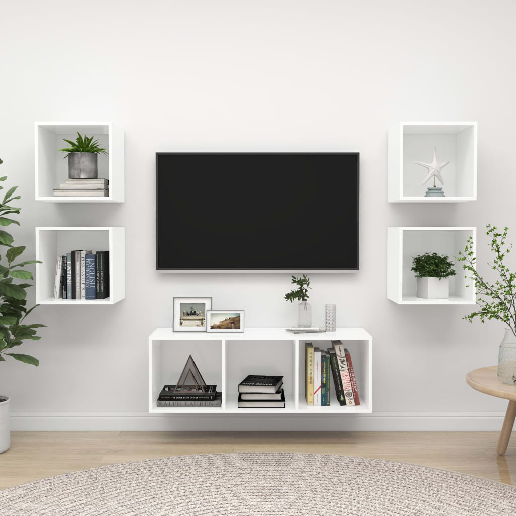 Draymond Unfinished Floating TV Stand for TVs up to 88"