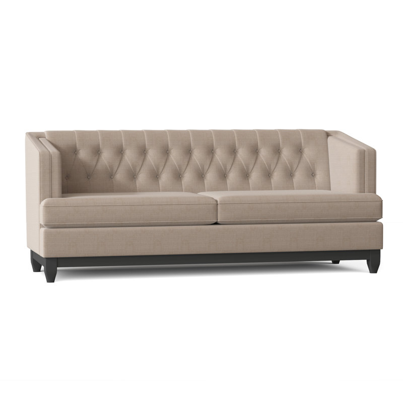 Ali Upholstered 88'' Sofa, Metrolinen Latte