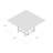 Etta Square Glass Top Dining Table-2133128742