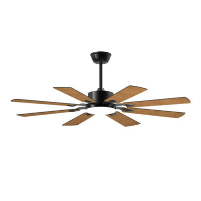 52-Inch Windmill Ceiling Fan With Lights & Remote Control