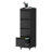 4-drawer Mobile Vertical File Cabinet With Lock & Wheels, Heavy-duty Metal Storage For Letter/legal Files, Anti-tip Design, Black-1198194829