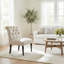 Fauteuil d'appoint Easton en tissu beige Easton