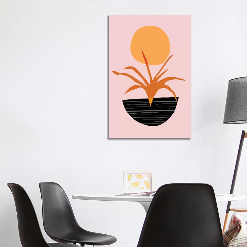 Abstract Minimal VI - Wrapped Canvas Painting, 101.6 cm H x 66.04 cm W x 3.175 cm D