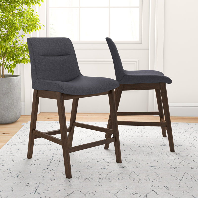 Tabouret court 23 po Vanzant, Gris foncé