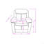 Fauteuil inclinable avec lumière DEL-1460340295