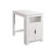 Dining Table, 48" Rectangular, Counter Height, Kitchen, Small, Storage, White Laminate, Contemporary, Modern-1835884913