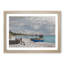 The Beach at Sainte Adresse by Claude Monet - Framed Print-62781181-62781179