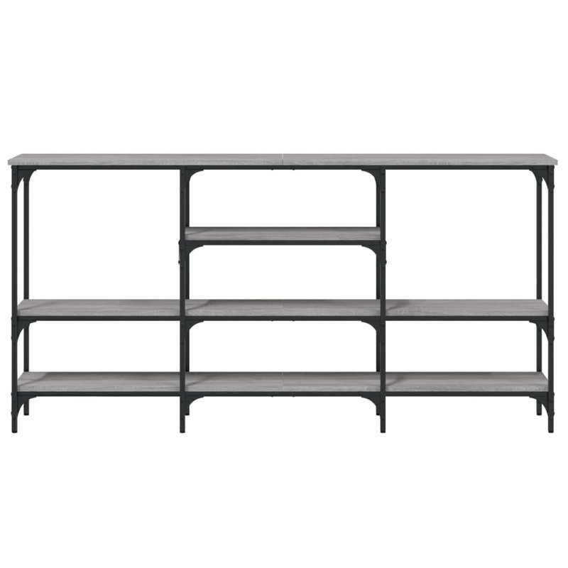 Lyka 63'' Console Table, Gray Sonoma