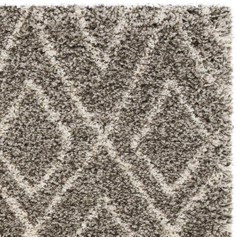Adessa Shag Performance Geometric Rug, Rectangle 4' x 6'