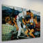 « volering a baiser », reproduction d’art sur toile tendue-17708253
