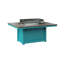 Berlin Gardens Donoma Rectangular Fire Pit Table-1698062602