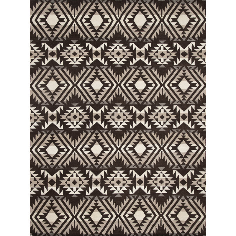 Mesa Wool Southwestern Area Rug, Rectangle 10' x 14'