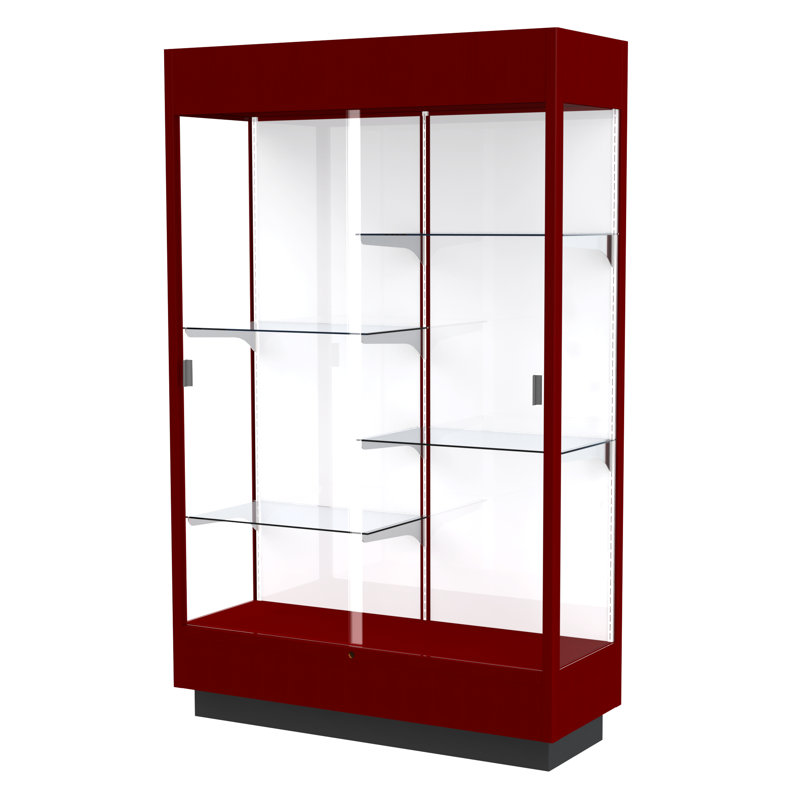 Vitrine lumineuse Heritage, Cordovan, Stratifié