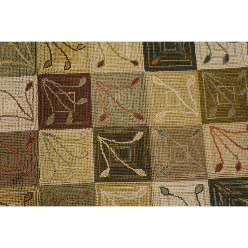 Flatweave Wool Area Rug
