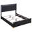 Sabrielle 5-piece Eastern King Bedroom Set Black-128535057-98498909-97699879