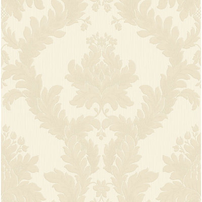 Ornamenta 2 Classic Damask 33' L x 21" W Embossed Wallpaper Roll