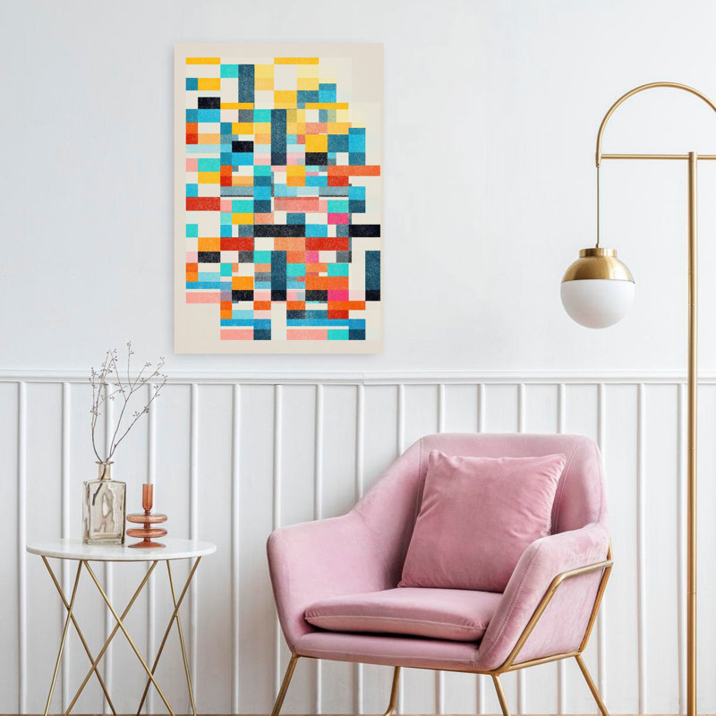 Art contemporain abstrait contemporain, H 24 po x l 16 po