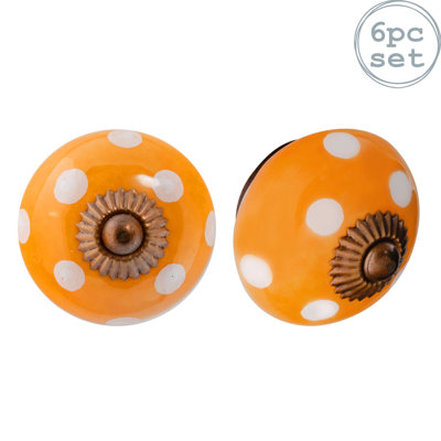 Nicola Spring - Round Ceramic Cabinet Knobs