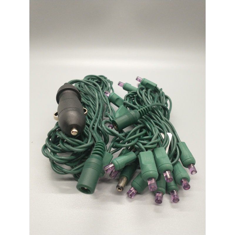 Guirlande lumineuse, Mauve