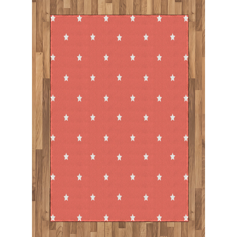 Tapis décoratif Coral, Rectangle— 4 pi x 5 pi 8 po
