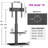 Allejah Modern Swivel Corner TV Stand for TVs up to 65 inch with One Shelf-1908032792