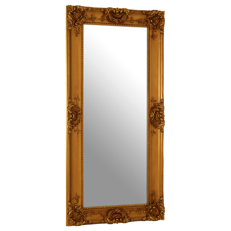 Kolossi Solid Wood Flat Wall Mirror