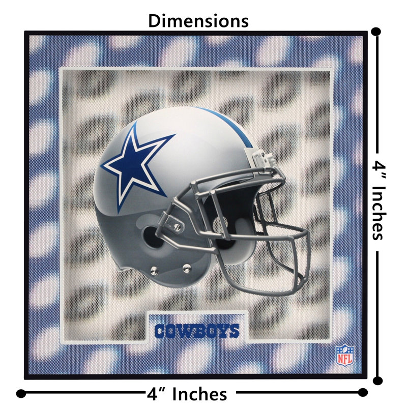 Sous-verre Dallas Cowboys Helmet