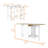Cole And Macadamia Folding Dining Table-1277737407