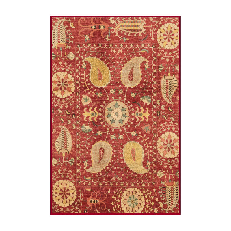 Abstract Indoor Rug, Rectangle 6' x 9'