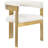 Habert Finished Upholstered Back Arm Chair-1419104630-1419104627