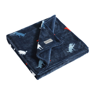 Eddie Bauer Americana Ultra Soft Plush Fleece Throw Blankets