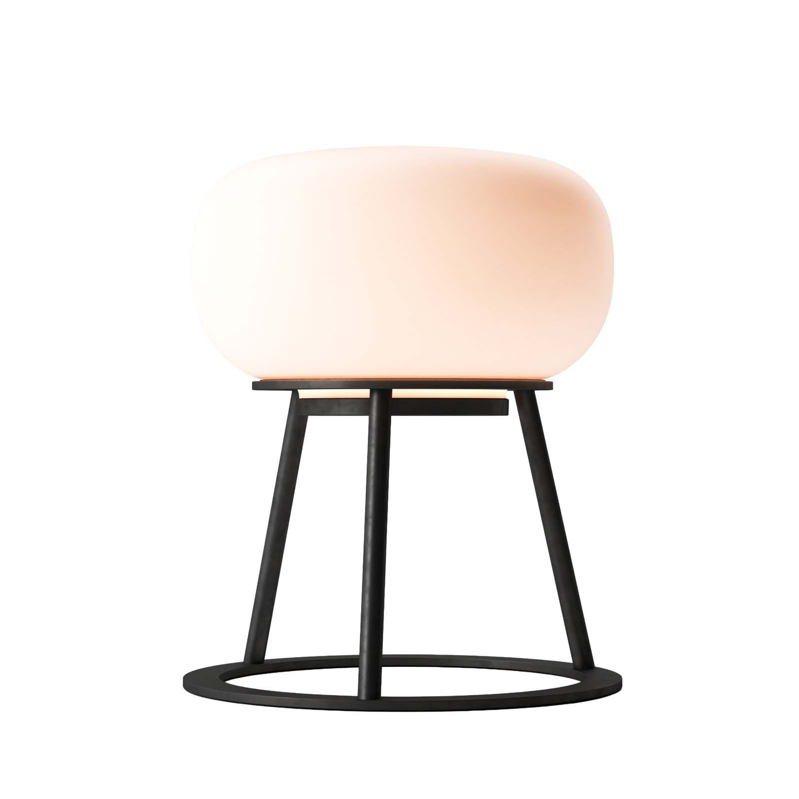 Evelvated Classics Collection Table Lamp, Black