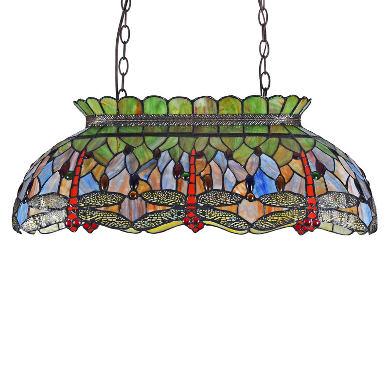 Thames 3 - Light Dark Antique Bronze Pool Table Lights Pendant
