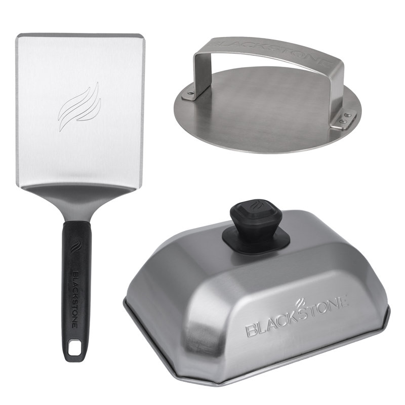 Blackstone 3-Piece Stainless Steel Burger Kit