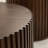 Silva 20" Fluted Round End Table, Fully Assembled-313745792