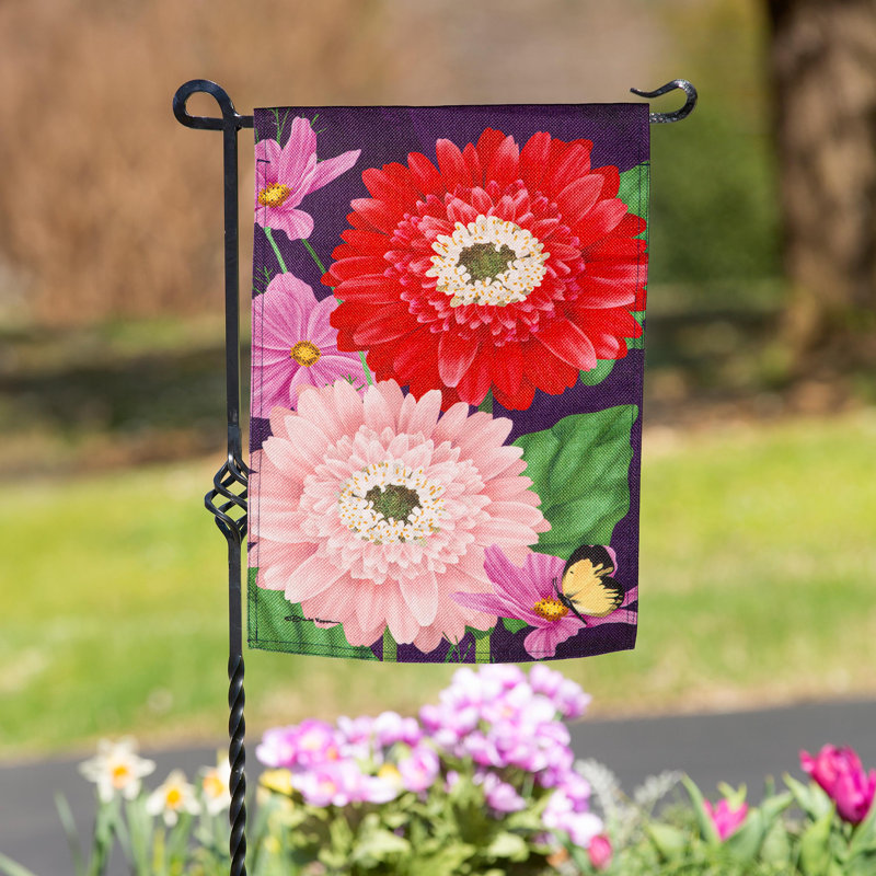 Drapeau de jardin Blooming Gerbera
