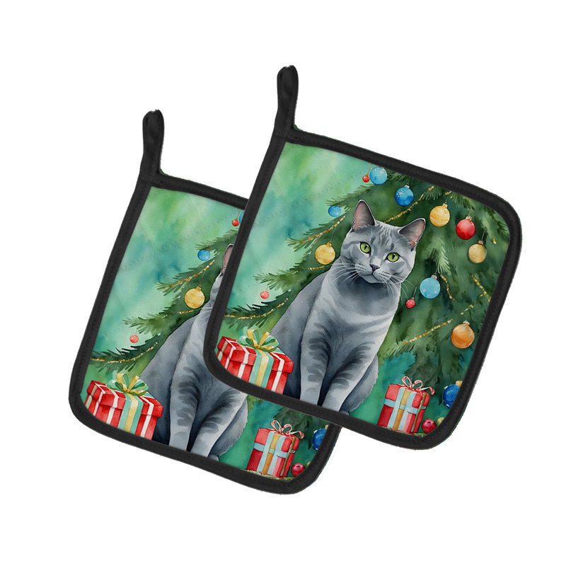 Paire de porte-pots Chartreux