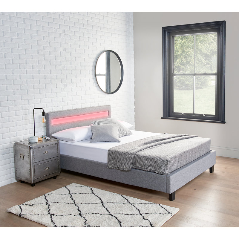 Ursine Upholstered Bed, Small Double (4')