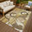 Machine Washable Indoor/Outdoor Chantille ACN2612 Novelty Rug-904014271-904014213