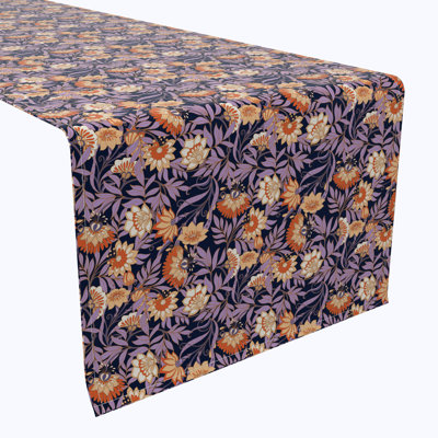 Table Runner, 100% Cotton, Floral 39