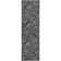 Premium Machine Washable Prisco Black Rug