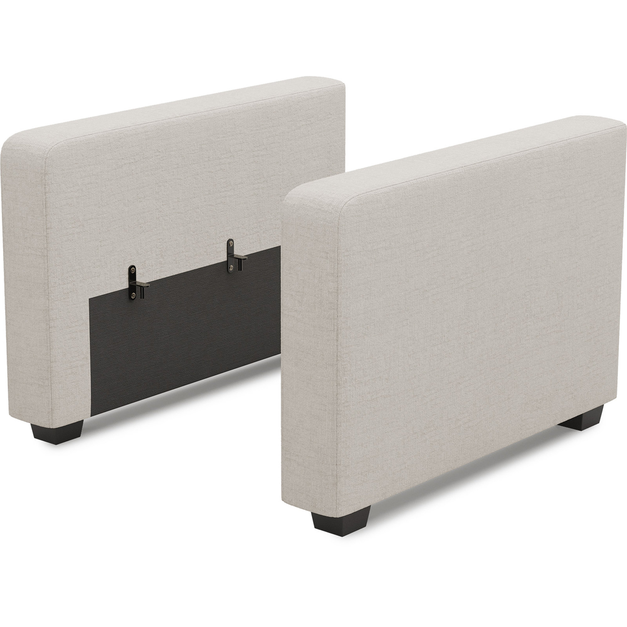 Latitude Run® Hymes Large Chenille Armrest, 1 Pair Of Arm Of Modular ...