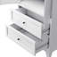 Armoire de rangement 72 po avec 2 tiroirs, armoire de rangement de cuisine avec tablettes réglables, organisateur robuste